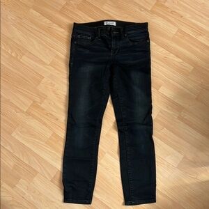 madewell skinny skinny crop • size 26